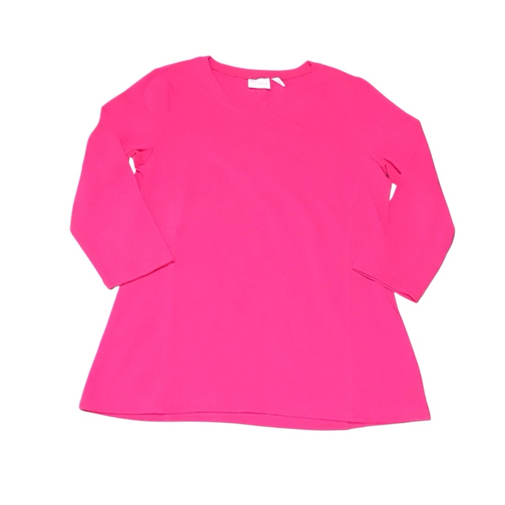 NWT Women with Control Pink Fuchsia Slimming Shaping Contouring Top Shirt Sz XS - Picture 7 of 8